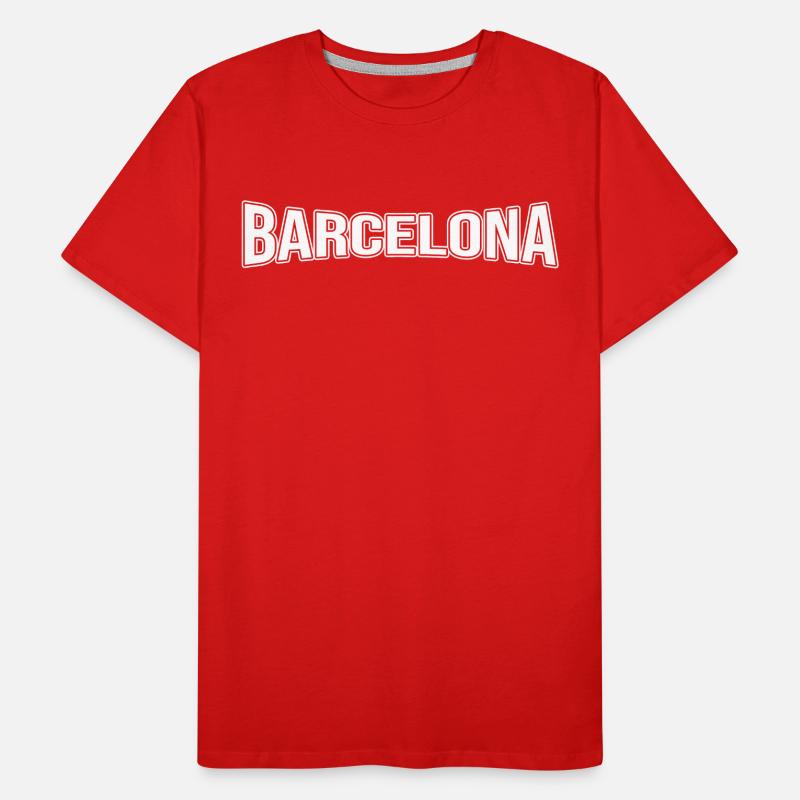 Barcelone T-shirt bio Premium Homme