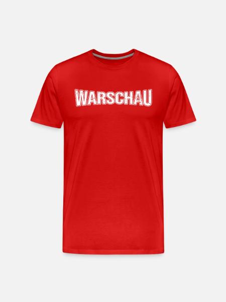 Varsovie - T-shirt bio Premium Homme - rouge