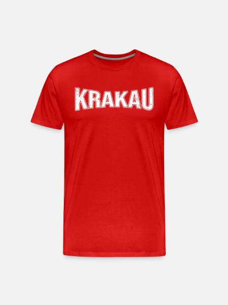 Cracow - Men's Premium Organic T-Shirt - red