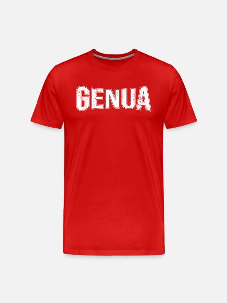 Genoa - Men's Premium Organic T-Shirt - red