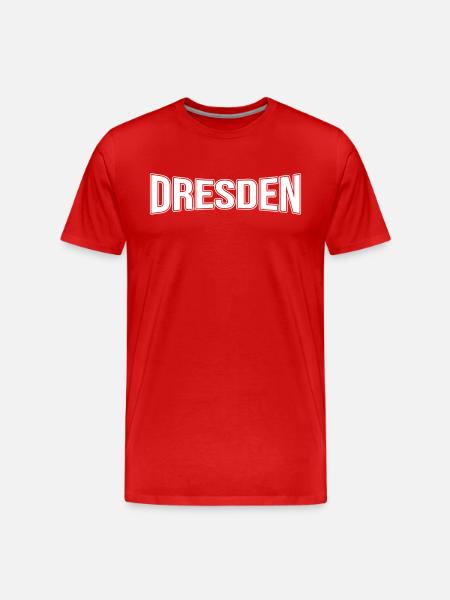 Dresde - T-shirt bio Premium Homme - rouge