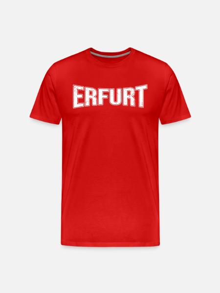 Erfurt - Men's Premium Organic T-Shirt - red