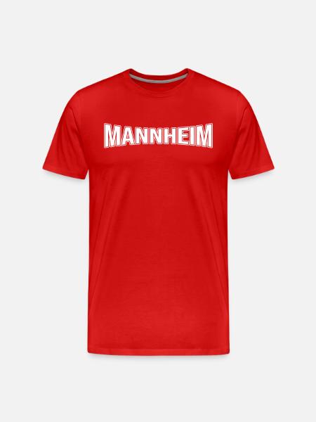 Mannheim - Men's Premium Organic T-Shirt - red
