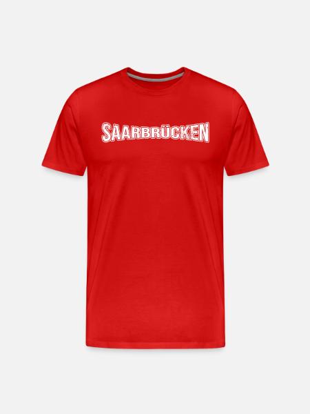 Sarrebruck - T-shirt bio Premium Homme - rouge