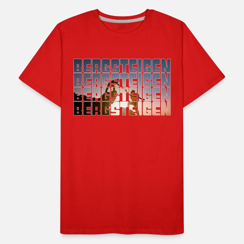 alpinisme T-shirt bio Premium Homme