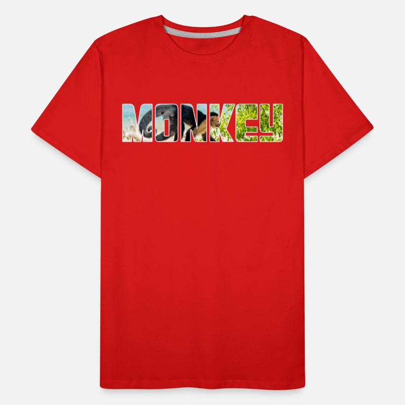 Singe T-shirt bio Premium Homme