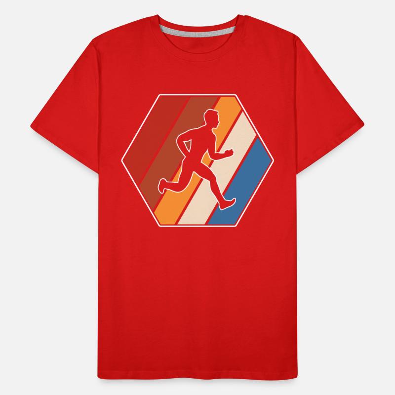 Jogging Rétro T-shirt bio Premium Homme