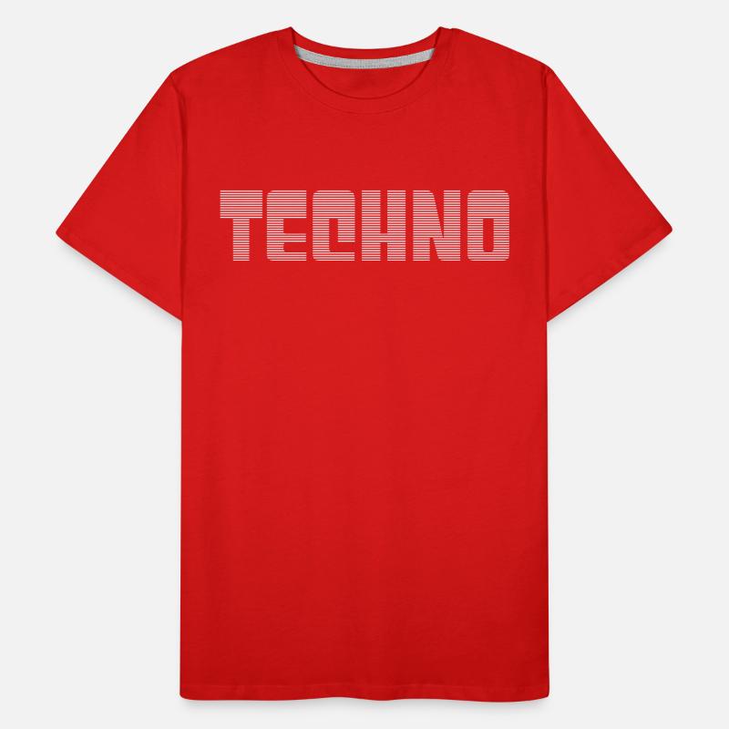 Techno T-shirt bio Premium Homme