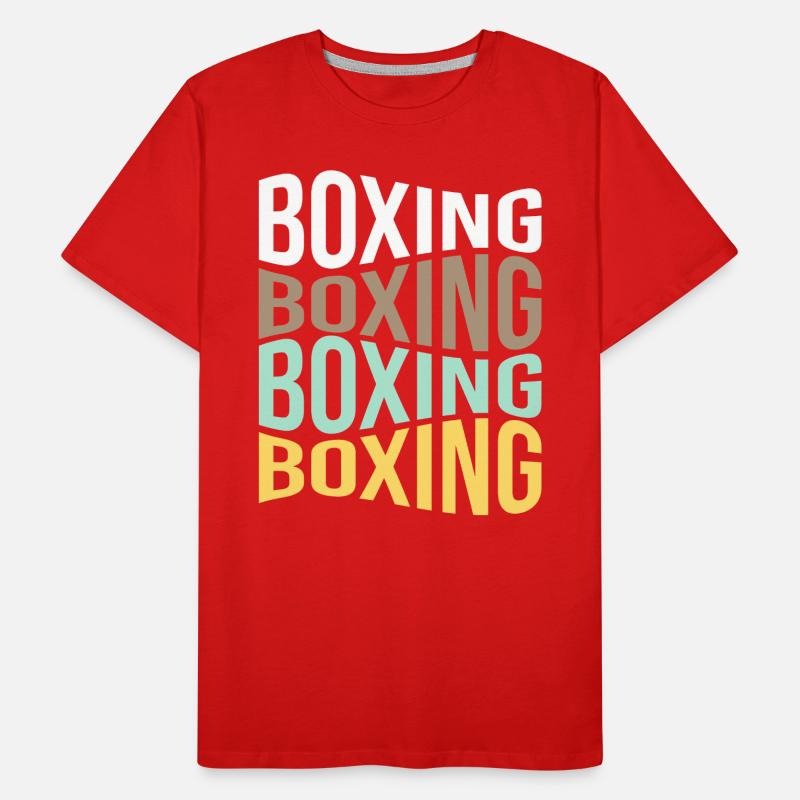 Boxe T-shirt bio Premium Homme