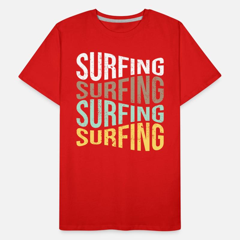 Surf T-shirt bio Premium Homme