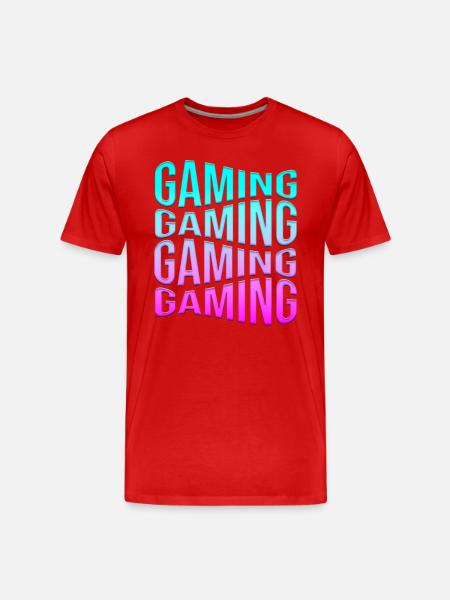 Jeu - T-shirt bio Premium Homme - rouge