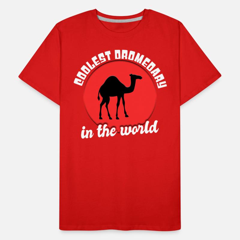 Cool dromedary saying Men's Premium Organic T-Shirt