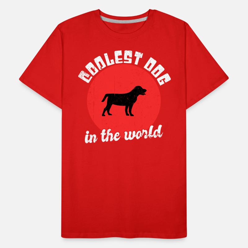 Cool dog saying Men's Premium Organic T-Shirt