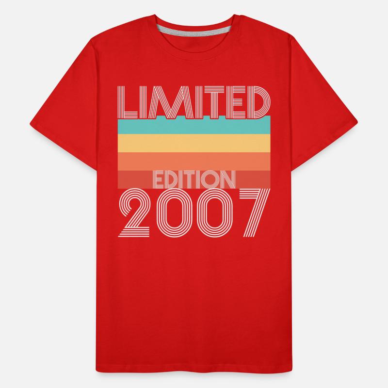 Edition Limitée Rétro 2007 T-shirt bio Premium Homme