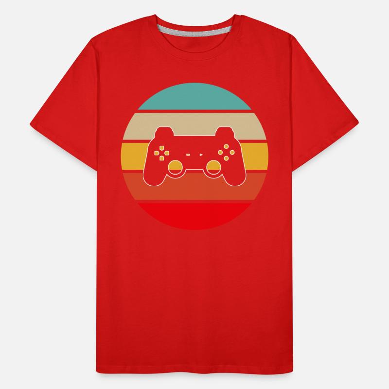 Gaming Retro Men's Premium Organic T-Shirt