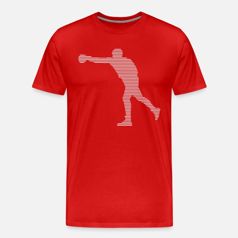 Boxen - Männer Premium Bio T-Shirt - Rot