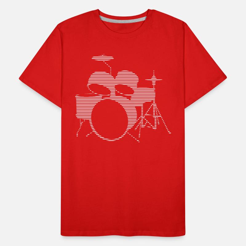 Percussion T-shirt bio Premium Homme