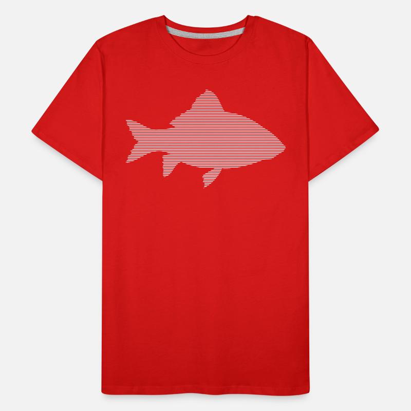 Fish Men's Premium Organic T-Shirt