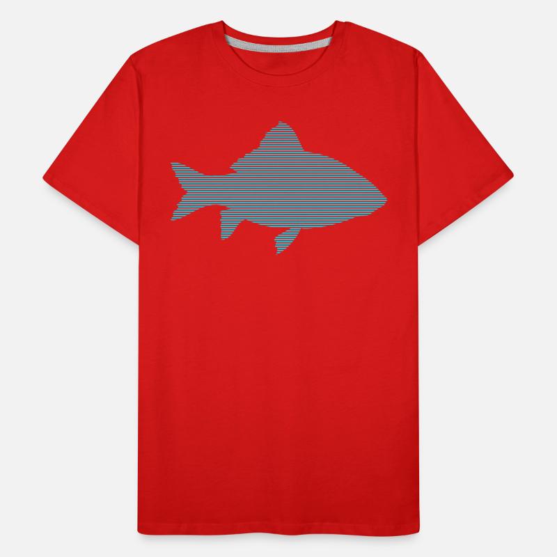 Fish Men's Premium Organic T-Shirt