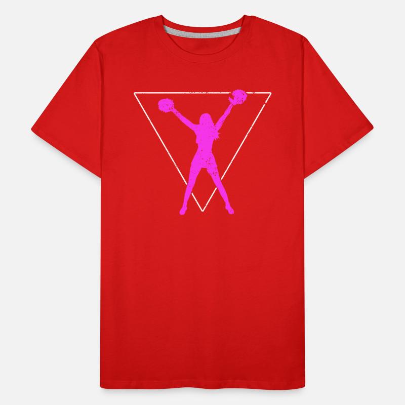 cheerleading T-shirt bio Premium Homme