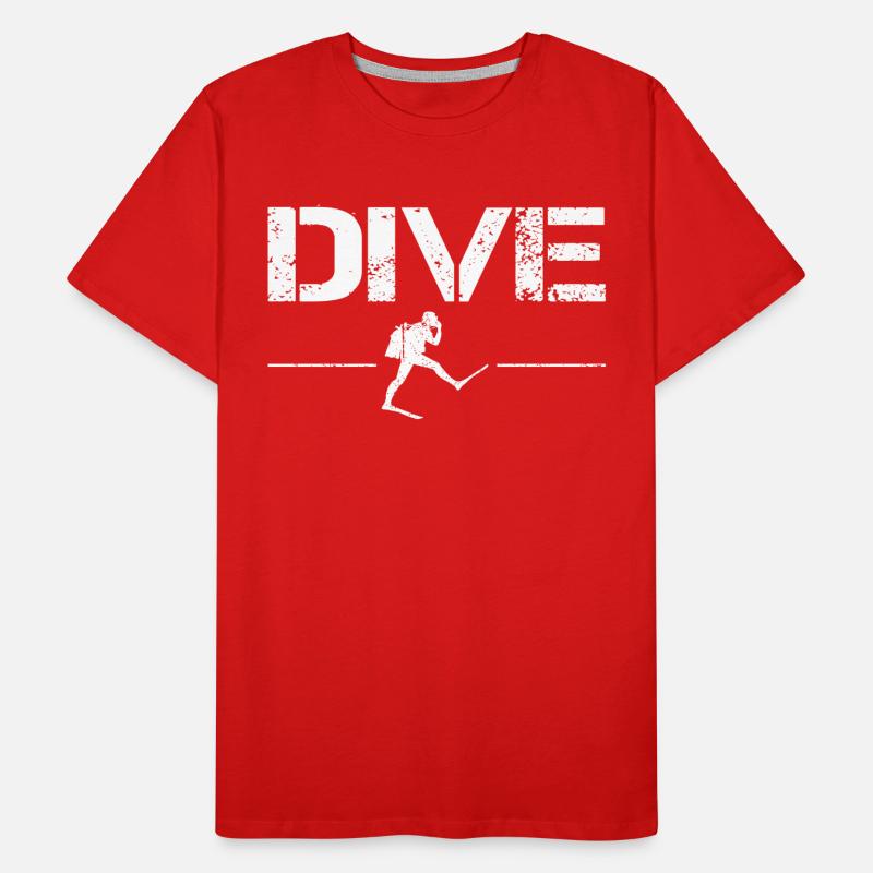 dive Men's Premium Organic T-Shirt