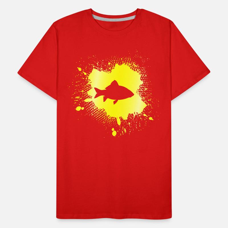 Fish Men's Premium Organic T-Shirt