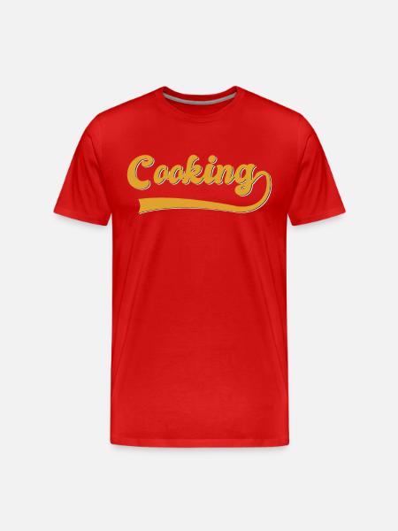 Cuire - T-shirt bio Premium Homme - rouge