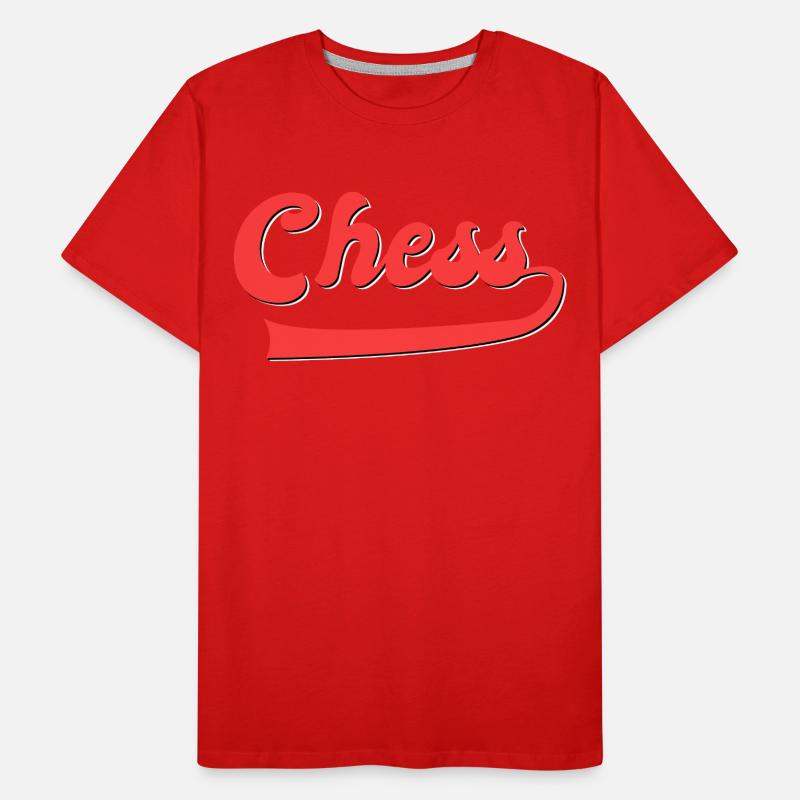 Schach Männer Premium Bio T-Shirt