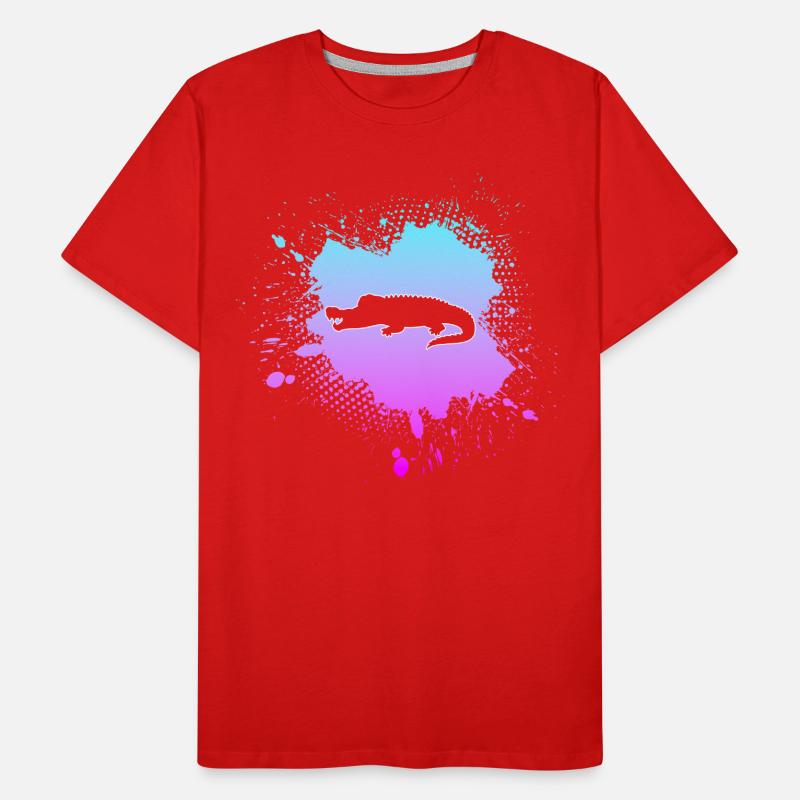 Crocodile Men's Premium Organic T-Shirt