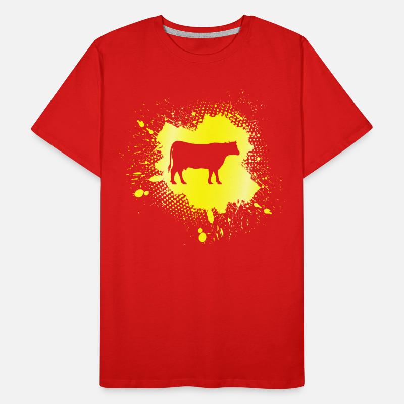 Vache T-shirt bio Premium Homme
