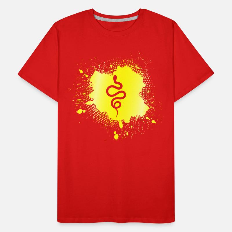 Serpent T-shirt bio Premium Homme