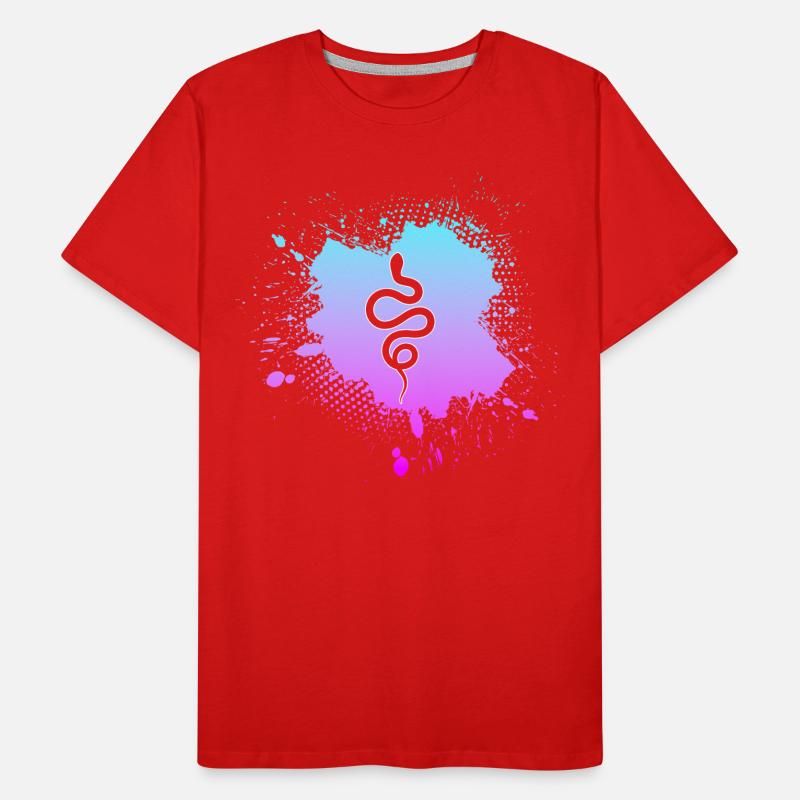 Serpent T-shirt bio Premium Homme