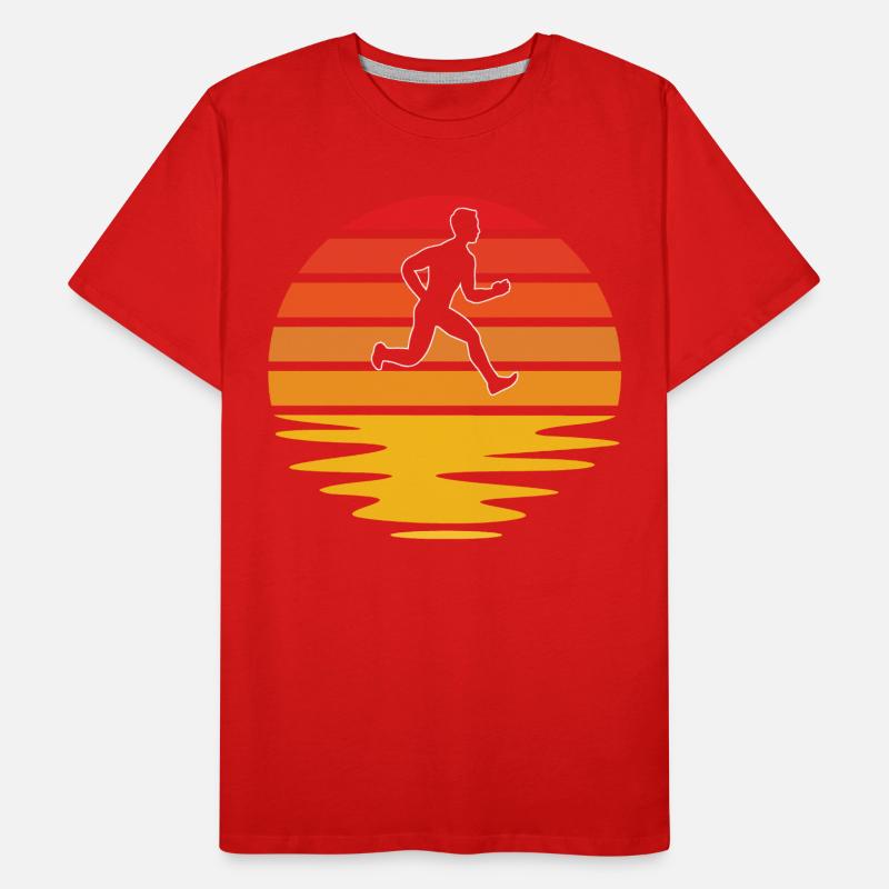 Jogging Rétro T-shirt bio Premium Homme