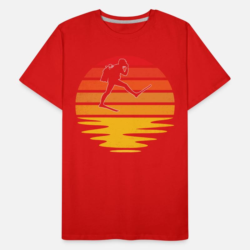 Plongée Rétro T-shirt bio Premium Homme