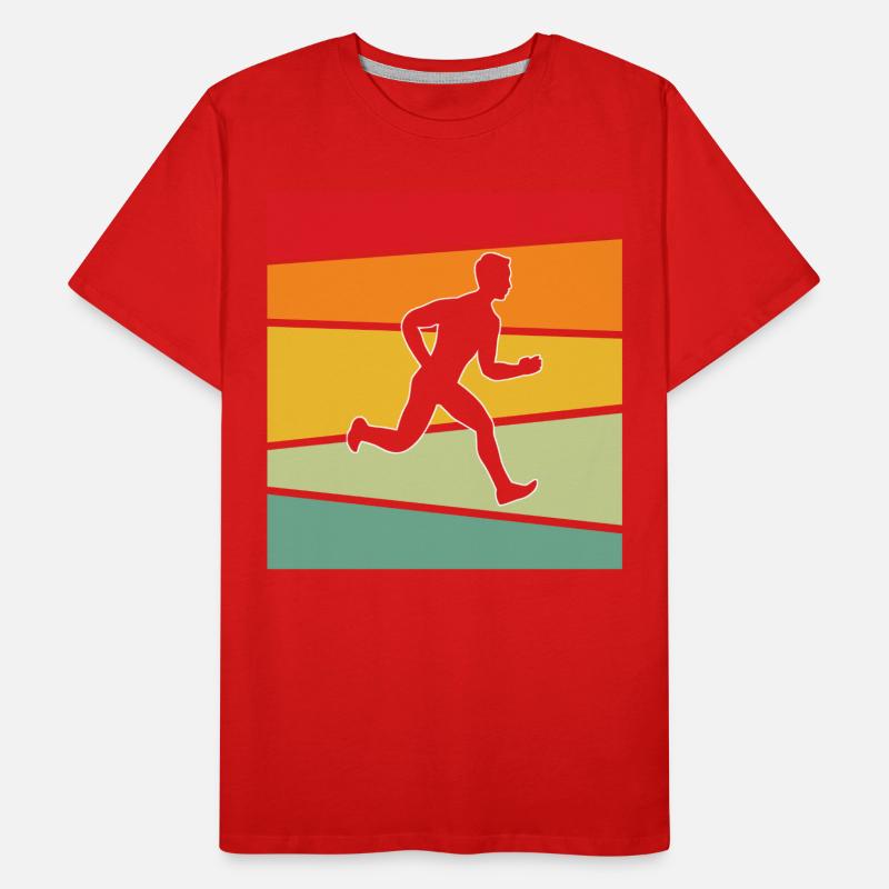 Jogging Rétro T-shirt bio Premium Homme