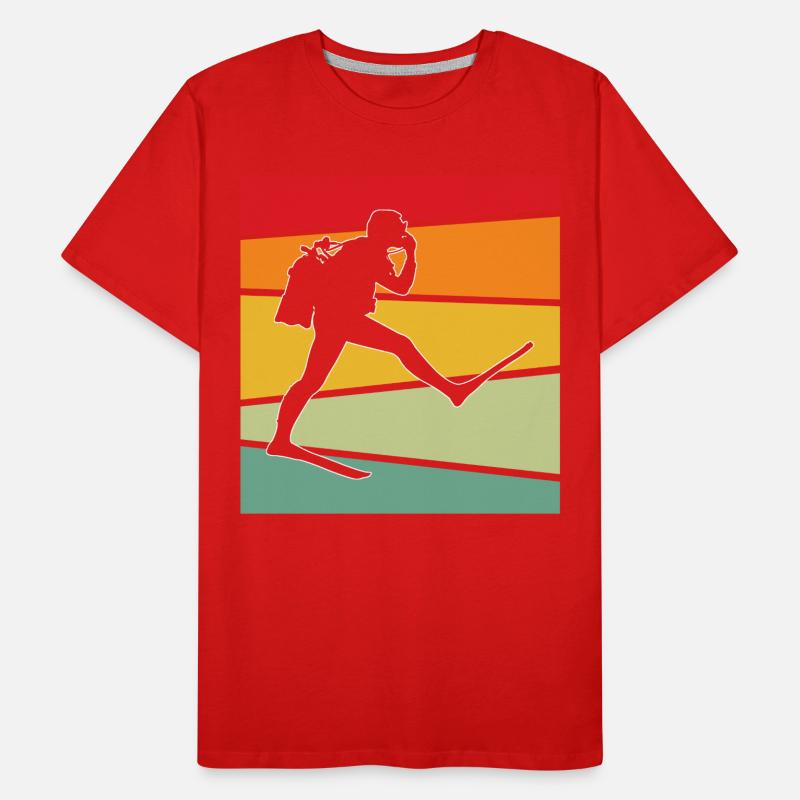 Plongée Rétro T-shirt bio Premium Homme