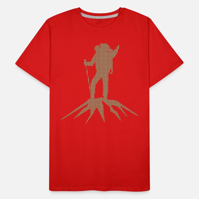 Bergsteigen Männer Premium Bio T-Shirt