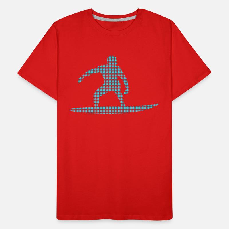 Surfen Männer Premium Bio T-Shirt