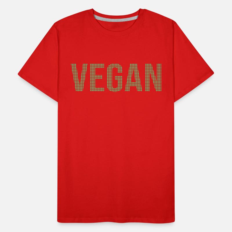 Végétalien T-shirt bio Premium Homme