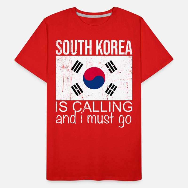 Citation Corée du Sud T-shirt bio Premium Homme