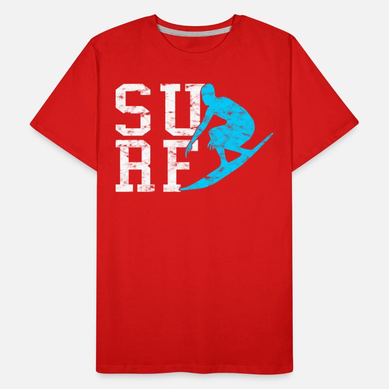 Surf T-shirt bio Premium Homme