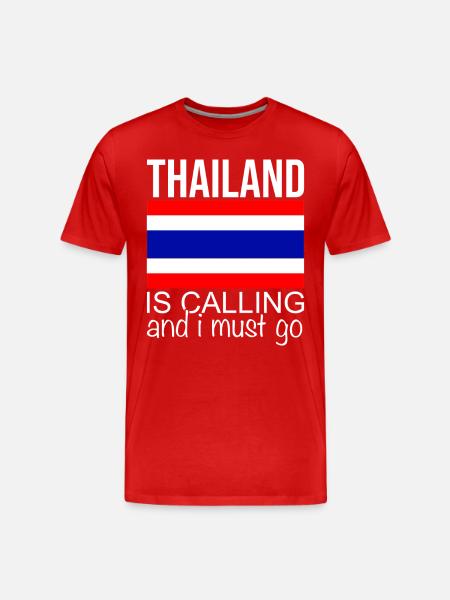 Citation Thaïlande - T-shirt bio Premium Homme - rouge