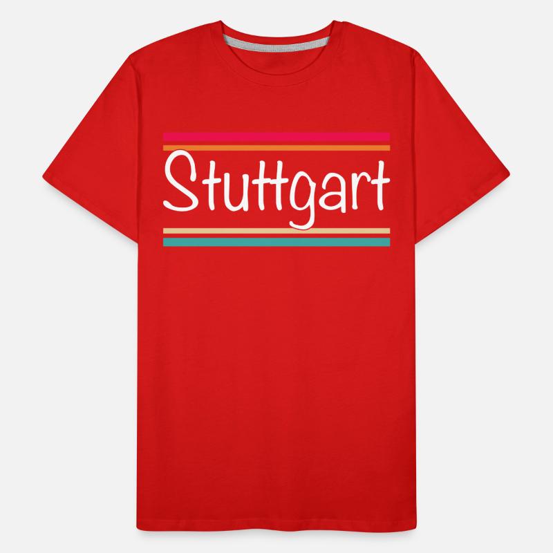 Stuttgart T-shirt bio Premium Homme