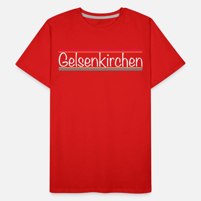 Gelsenkirchen Männer Premium Bio T-Shirt