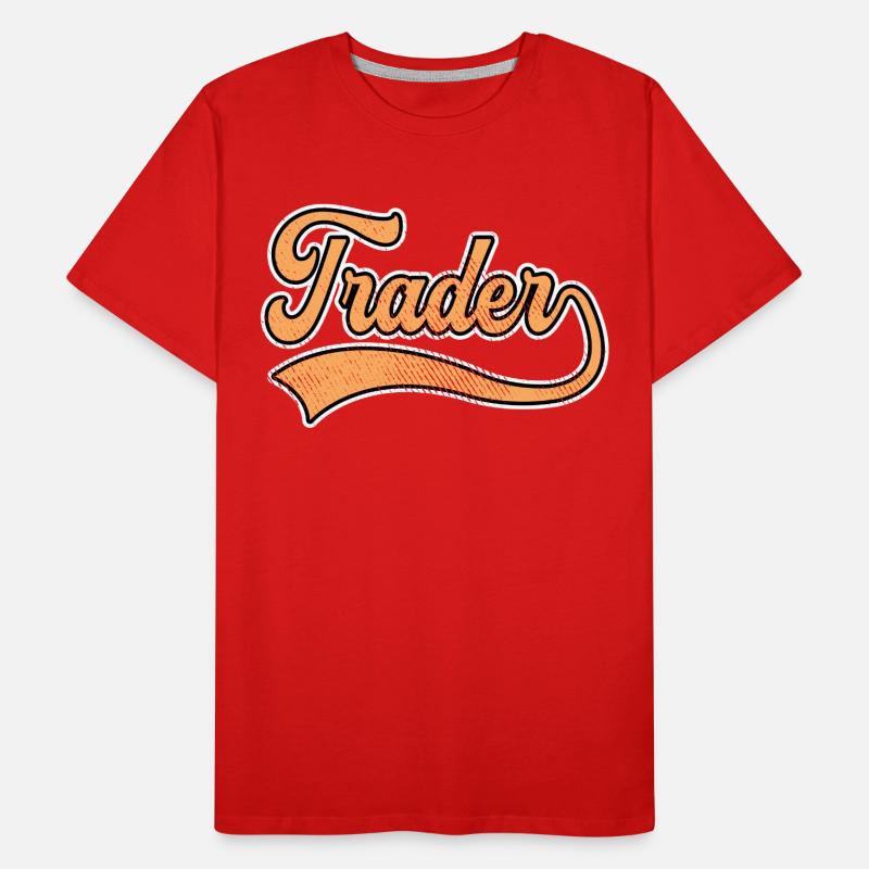 Lettrage de commerçant T-shirt bio Premium Homme
