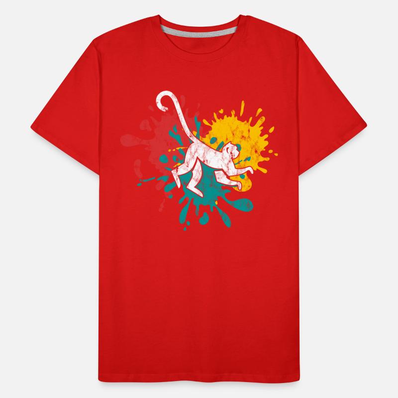 Singe singe T-shirt bio Premium Homme