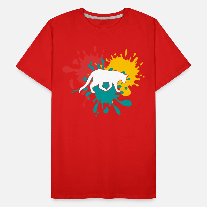 Cat Men's Premium Organic T-Shirt