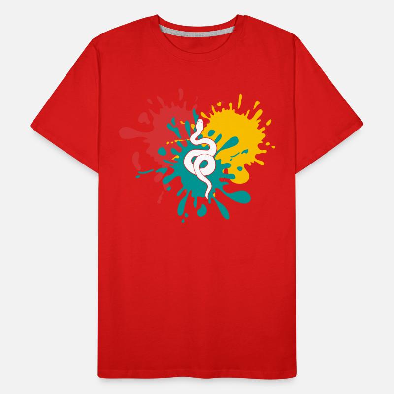 Serpent T-shirt bio Premium Homme