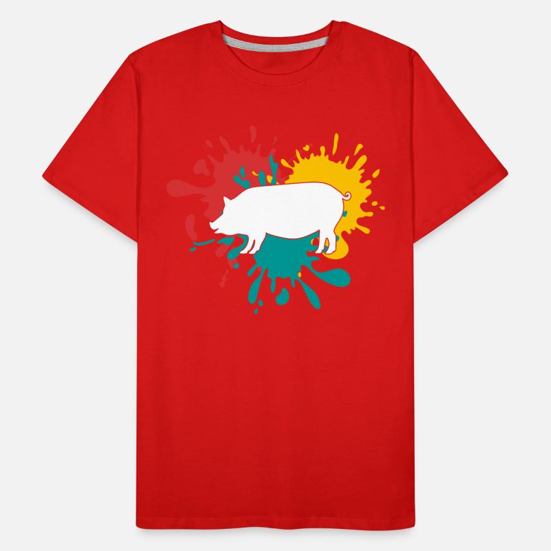 Cochon T-shirt bio Premium Homme