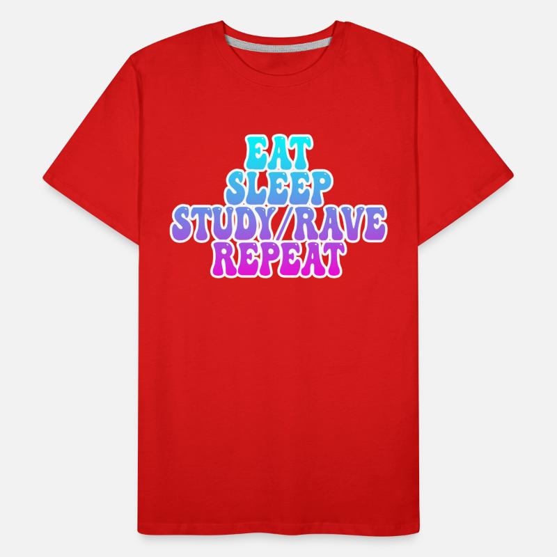 Study et Raven T-shirt bio Premium Homme